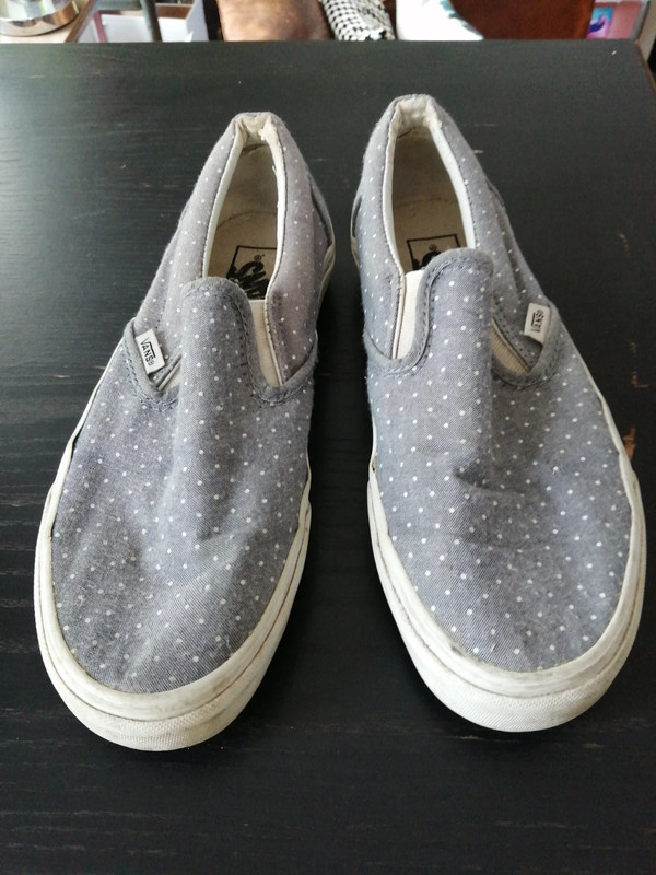 Chaussures vans slip on petits pois pointure 39 Vinted