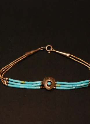 Bracciale argento Indiani d'America, marque: Argento, état: Neuf sans étiquette, 21,00 €, 22,75 € Protection acheteurs incluse