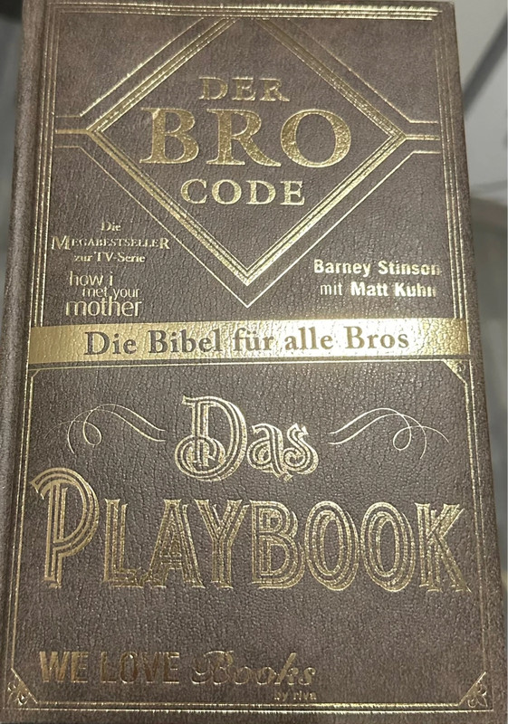 „Die Bibel für alle Bros“ - Barney Stinson mit Matt Kuhn 1