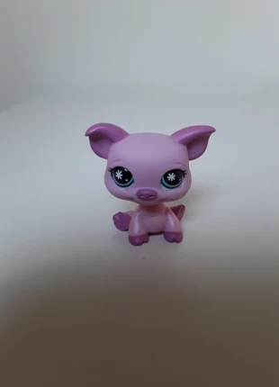 Figurine Littlest Petshop cochon rose Hasbro, merk: Hasbro, staat: Heel goed, maat: Universeel, € 3,00, € 3,85 inclusief Kopersbescherming