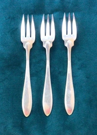 Fourchettes a Poisson argent plaque. 3 verzilverde visvorken Boulenger, merk: boulenger, staat: Goed, € 5,00, € 5,95 inclusief Kopersbescherming