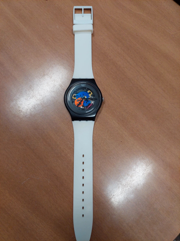 Swatch black clearance lacquered