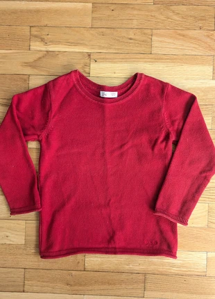 Pull rouge DPAM 3ans, marque: Du Pareil au Même, état: Bon état, taille: 3 ans / 98 cm, 1,50 €, 2,28 € Protection acheteurs incluse
