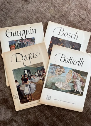 Libri d’arte vintage - Gauguin, Bosh, Degas, Botticelli, zustand: Gut, 36,00 €, 38,50 € inklusive Vinted-Käuferschutz