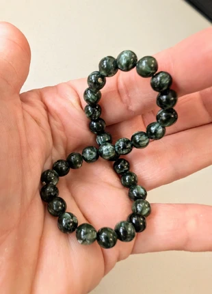 Bracelet en seraphinite, marca: Boutique indépendante, estado: Nuevo sin etiquetas, 55,00 €, 58,45 € Protección al comprador incluida