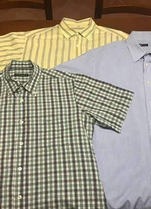 Set di 3 camicie uomo estive, merk: OVS, staat: Goed, maat: M, € 5,00, € 5,95 inclusief Kopersbescherming