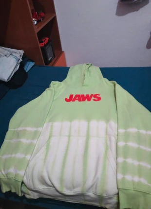 Felpa uomo jaws con stampa, brand: JAWS, condizioni: Buone, taglia: M, €5.00, €5.95 include la Protezione acquisti