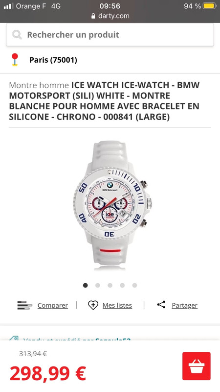 Ice Watch bmw Motorsport blanche Vinted