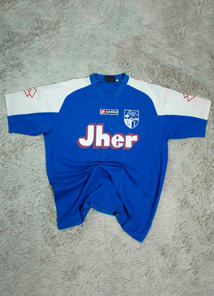 Soccer Shirt Faber Blue/White Vintage 90s Retro Football Shirt Premium Edition Limited, marque: Lotto, état: Très bon état, taille: XL, 12,99 €, 14,34 € Protection acheteurs incluse