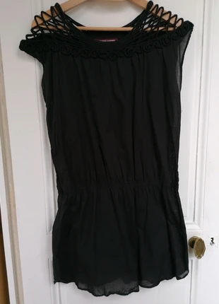 Robe tunique de plage noire légère Comptoir des Cotonniers Taille 38/40 été, brand: Comptoir des Cotonniers, condition: Good, size: L / 40 / 12, €6.00, €7.00 includes Buyer Protection