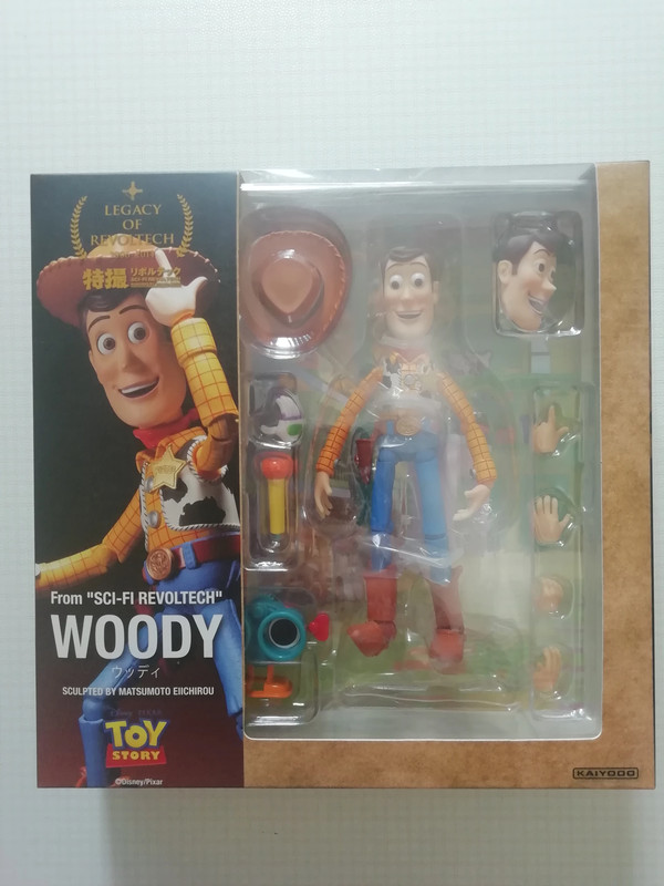 Kaiyodo Legacy of Revoltech LR-045 model Toy Story Woody 2