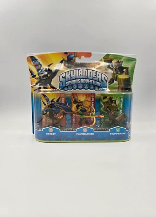 Pack Coffret Figurine Activision Skylanders Spyro's Adventure Neuf - Drobot Flameslinger Stump Smash, marca: Activision, estado: Nuevo con etiquetas, 14,90 €, 16,35 € Protección al comprador Pro incluida