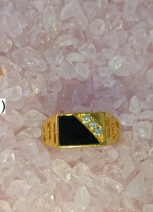 Bague dorée, état: Très bon état, taille: 18,5 mm, 6,95 €, 8,00 € Protection acheteurs (Pro) incluse