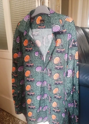 Camicia fantasia Afrochic, marque: afrochic, état: Très bon état, taille: 52 cm, 15,00 €, 16,45 € Protection acheteurs incluse