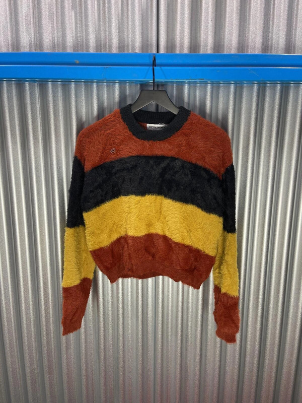 Cotton Emporium Mohair-Style Striped Sweater 4