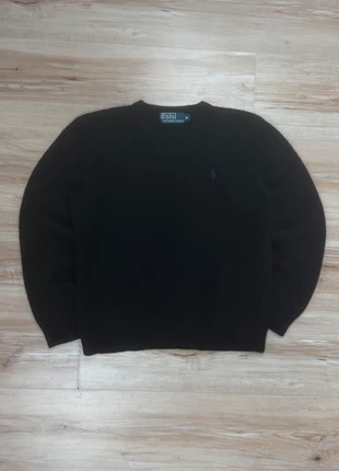 Pull en laine col rond Ralph Lauren || XS || noir || Très bon état || 100% laine ||, brand: Ralph Lauren, condition: Very good, size: XS / 34 / 6, €29.00, €31.15 includes Buyer Protection