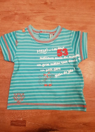 Tissaia shirt, marque: Tissaia, état: Très bon état, taille: 1-3 mois / 56 cm, 1,00 €, 1,75 € Protection acheteurs incluse