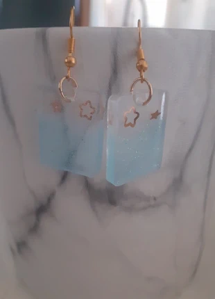 Boucle d'oreilles resine, marque: Inconnu, état: Neuf sans étiquette, 5,00 €, 5,95 € Protection acheteurs incluse