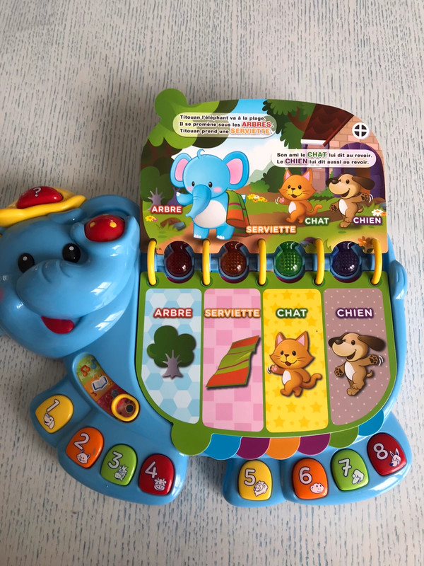 Titouan l'éléphant Vtech