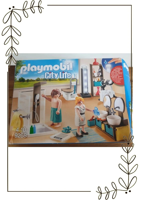 Playmobil city life, très bon état, complet 9268  boite abimée (mv572)