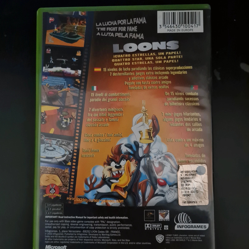 Loons the fight for fame xbox  2