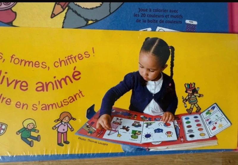 Livre d'apprentissage chiffres et lettres neuf - photo numéro 6