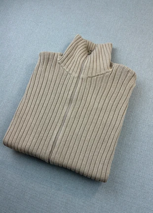 Pull  gilet  full zip Tommy hilfiger Beige / M col camionneur coton piqué sweat jacket, brand: Tommy Hilfiger, condition: Very good, size: M, €30.00, €32.20 includes Buyer Protection