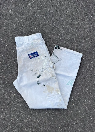 Pantalon dickies single knee sherwin Williams workwear paint baggy blanc vintage - Taille 34x32, marca: Dickies, estado: Muy bueno, tamaño: W34 | ES 44, 19,00 €, 20,65 € Protección al comprador Pro incluida