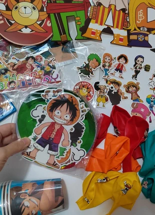 One-piece Luffy Birthday Party pack, big bundle for birthday party, brand: OnePiece, condition: Very good, £6.99, £8.04 includes Buyer Protection