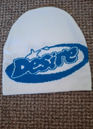 Desire Graphic Beanie 💙, brand: Amazon, condition: New without tags, size: One size, £3.80, £4.69 includes Buyer Protection