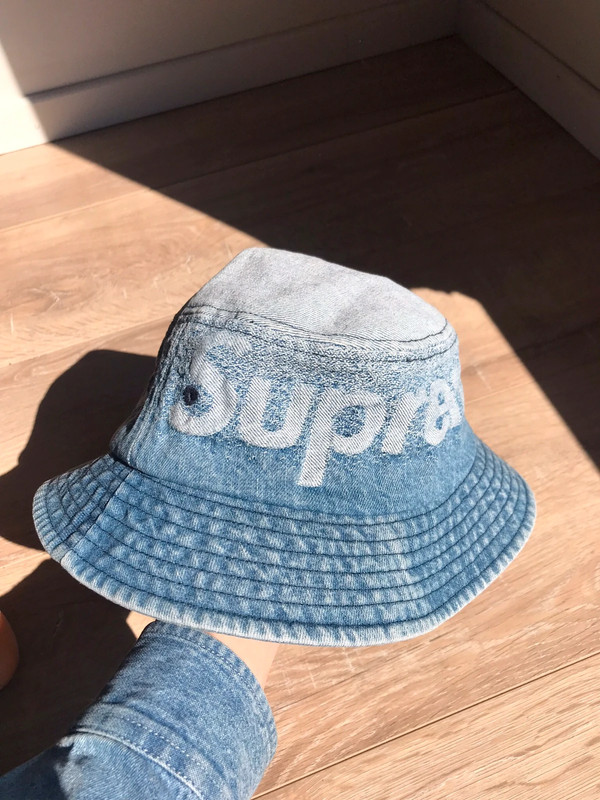 Buy Supreme Fade Jacquard Denim Crusher 'Blue' - SS22H35 BLUE