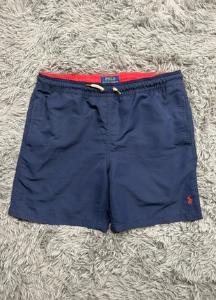 Maillot de bain Ralph Lauren bleu marine logo brodé rouge taille xs, brand: Ralph Lauren, condition: Very good, size: XS, €16.90, €18.45 includes Buyer Protection