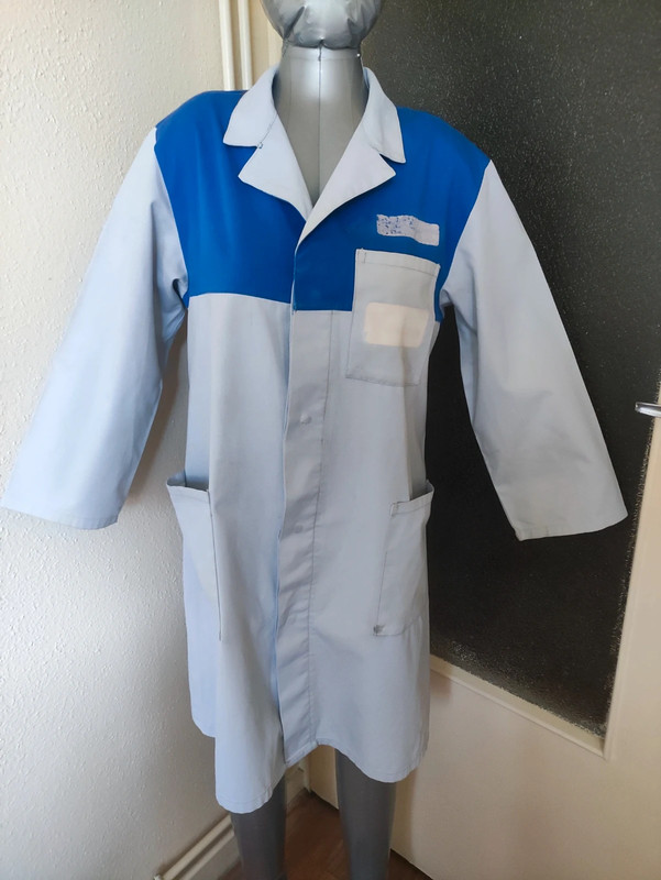 Veste bleue de travail taille 40