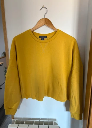 Sudadera básica corta amarilla, marque: Primark, état: Très bon état, taille: M / 38 / 10, 2,50 €, 3,33 € Protection acheteurs incluse