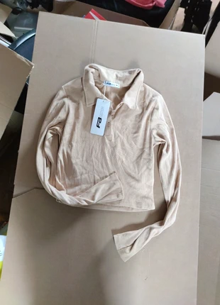 Polo manches longues neuf M, brand: FB Sister, condition: New with tags, size: M / 38 / 10, €8.00, €9.10 includes Buyer Protection