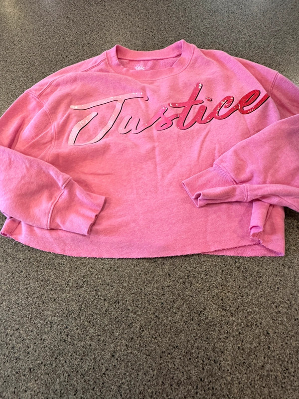 Girls size 10 Justice shirt 1