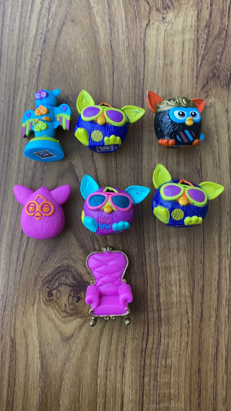 Furby Boom mini figures from mystery bags