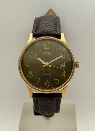 Montre Soviétique SALVA, marke: Salva, zustand: Gut, größe: 30–38 mm, 100,00 €, 105,70 € beinhaltet Vinted-Käuferschutz Pro