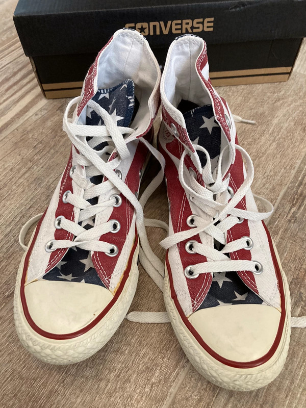 Converse bandiera hotsell americana bambino