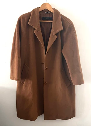 Manteau en laine long chaud automne hiver Marina Rinaldi marron camel femme taille XL, marke: Marina Rinaldi, zustand: Sehr gut, größe: XL / 42 / 14, 40,00 €, 42,70 € inklusive Vinted-Käuferschutz