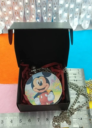 Montre à gousset Mickey Mouse, marke: Disney, zustand: Sehr gut, größe: 47 mm & größer, 5,00 €, 5,95 € beinhaltet Vinted-Käuferschutz Pro