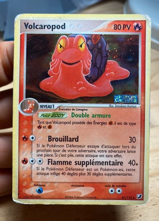 Carte Pokémon volcaropod stamp 41/115, brand: Pokémon, condition: Good, €13.00, €14.35 includes Buyer Protection