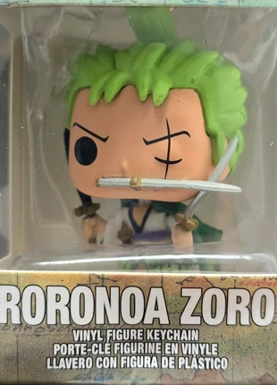 One piece Zoro Zolo roronoa keychain keyring, brand: OnePiece, condition: New with tags, size: Preemie, up to 44cm, £10.00, £11.10 includes Buyer Protection