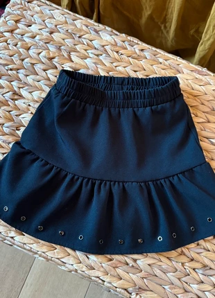 Rokje meisje zwart studs maat 110/116, brand: Shoeby, condition: Very good, size: 5 years / 110 cm, €5.00, €5.95 includes Buyer Protection