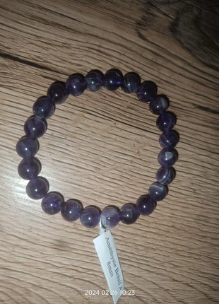 Bracelet Améthyste Rubanée A, brand: Fait Main, condition: New with tags, €13.90, €15.30 includes Buyer Protection