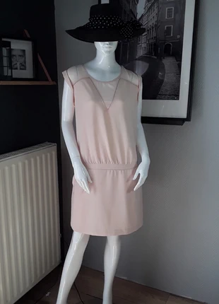 Robe fluide abricot - promod - Taille 40/L, marke: Promod, zustand: Sehr gut, größe: L / 40 / 12, 5,00 €, 5,95 € inklusive Vinted-Käuferschutz