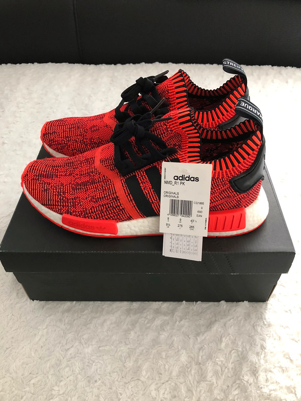 Recollection Postkort Undvigende Adidas NMD R1 PK AI Camo Red Apple 2.0 Limited Edition - Vinted