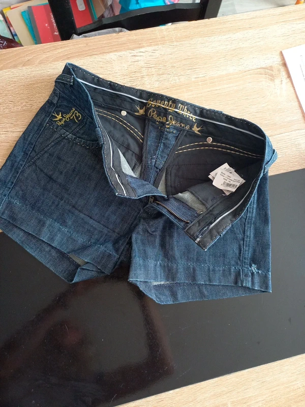 Short en jeans femme T34/36 - photo numéro 8