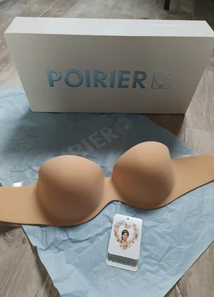 Poirier plak BH cup C bruiloft lingerie, merk: POIRIER, staat: Heel goed, maat: 70C, € 30,00, € 32,20 inclusief Kopersbescherming
