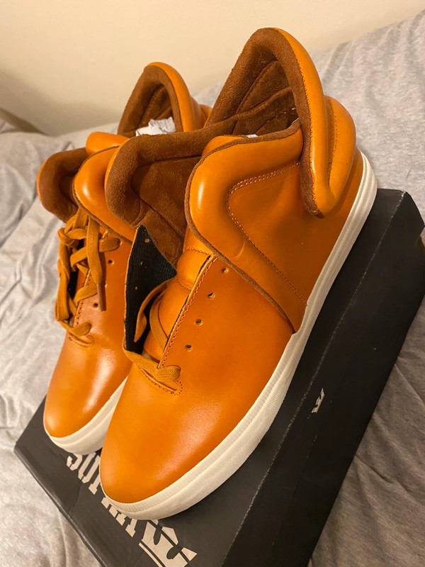 Supra Falcon slim mid Caramel US10 UK 9 NEW
